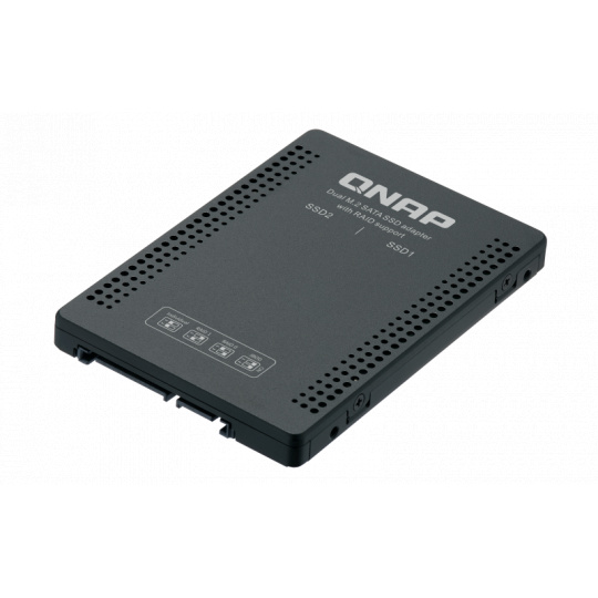 QNAP adaptér QDA-A2MAR (2x M.2 SSD SATA sloty v 2,5" SATA rámečku)