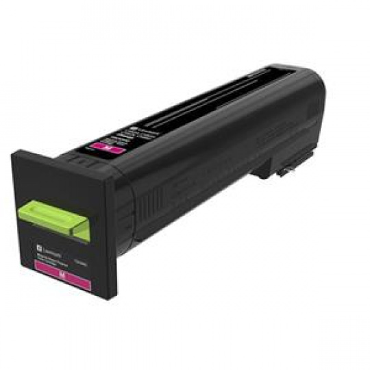 Lexmark CS820, CX82x, CX860 Magenta Return Programme Toner Cartridge - 8 000 stran