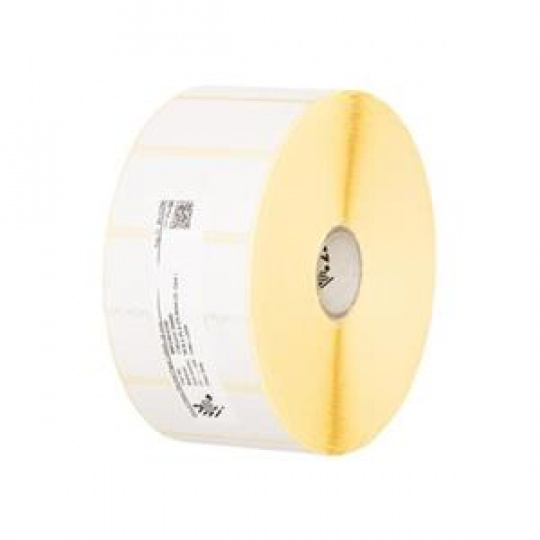 Zebra Label, Paper, 57x19mm; Direct Thermal, Z-Select 2000D, Coated, Permanent Adhesive, 25mm Core, Perforation Zebra Label, Paper, 57x19mm; Direct Thermal, Z-Select 2000D, Coated, Permanent Adhesive, 25mm Core, Perforation