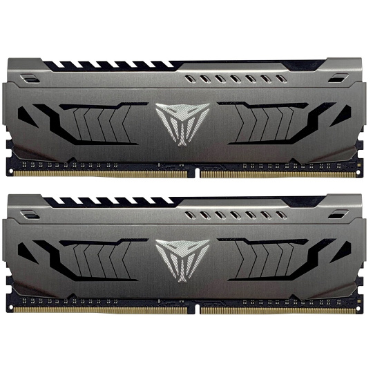 Patriot Viper Steel/DDR4/16GB/3733MHz/CL17/2x8GB/Grey