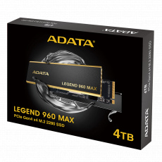 ADATA LEGEND 960 MAX/4TB/SSD/M.2 NVMe/Černá/5R