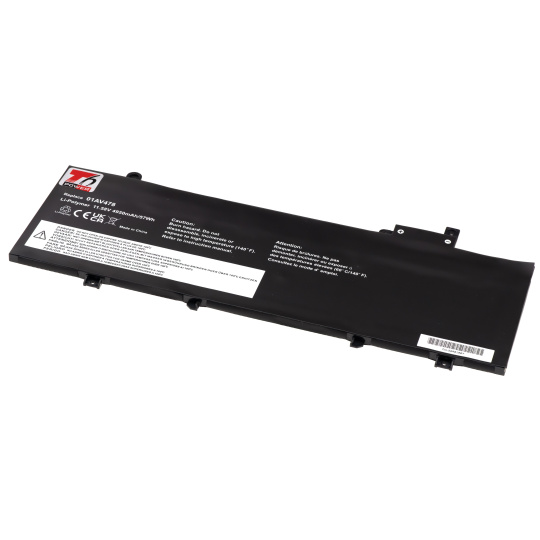 Baterie T6 Power Lenovo ThinkPad T480s serie, 4950mAh, 57Wh, 3cell, Li-Pol