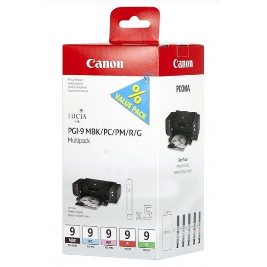 Canon PGI-9 MBK/PC/PM/R/G Multi Pack
