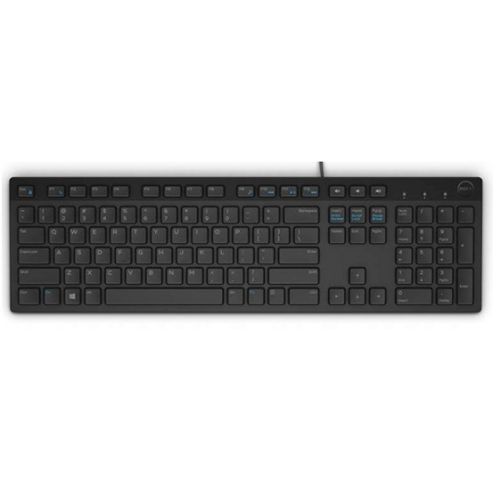 Dell KB216/Drátová USB/US-Layout/Černá