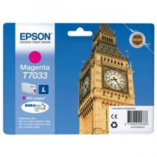 EPSON cartridge T7033 magenta (big ben)