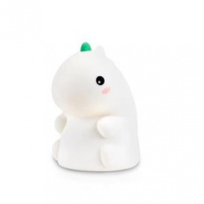 CONNECT IT DINOSAURUS dětské noční světlo, dotykové, 3 úrovně osvětlení, baterie 1200 mAh, bílá