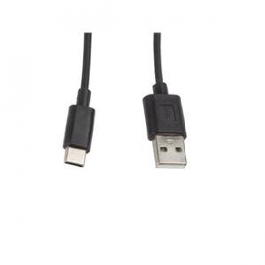 LANBERG KABEL USB-C(M)->USB-A(M) 2.0 1M ČERNÝ