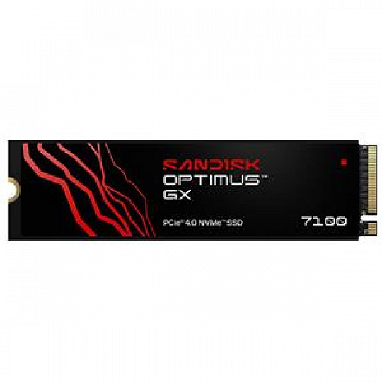 SANDISK OPTIMUS GX 7100 SSD NVMe 2TB PCIe, Gen4, (R:7250, W:6900MB/s)