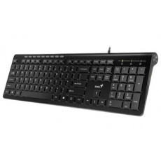 Klávesnice Genius SlimStar 230, USB, černá, CZ+SK layout