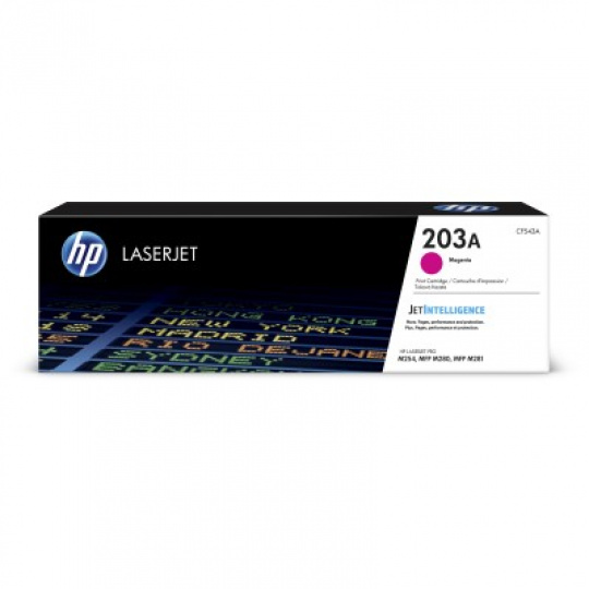 HP 203A Magenta Original LJ Toner Cartridge,CF543A