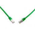 SOLARIX 10G patchkabel CAT6A SFTP LSOH 20m,zelený