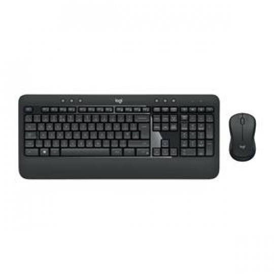 Logitech klávesnice s myší Wireless Combo MK540 ADVANCED, CZ/SK, USB, unifying přijímač, silent, černá