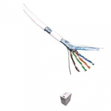 DATACOM FTP drát CAT5E PVC,Eca 305m box bílý DATACOM FTP drát CAT5E PVC,Eca 305m box bílý