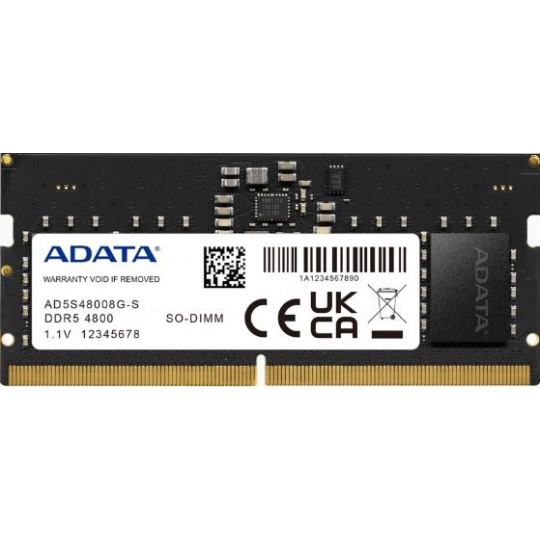 Adata/SO-DIMM DDR5/32GB/4800MHz/CL40/1x32GB