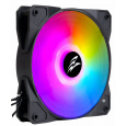 EVOLVEO 12FM ventilátor 120mm, ARGB, černý rám, master