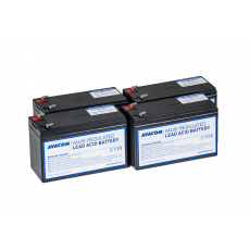 Bateriový kit AVACOM AVA-RBC24-KIT náhrada pro renovaci RBC24 (4ks baterií)