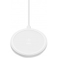 BELKIN 10W bezdrátová nabíječka se zdrojem a kabelem, bílá