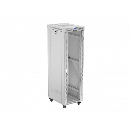 19" VOLNĚ STOJÍCÍ RACKOVÁ SKŘÍŇ 42U 600X800 ŠEDÉ SKLENĚNÉ DVEŘE LCD LANBERG (FLAT PACK) V2 19" VOLNĚ STOJÍCÍ RACKOVÁ SKŘÍŇ 42U 600X800 ŠEDÉ SKLENĚNÉ DVEŘE LCD LANBERG (FLAT PACK) V2