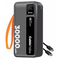 OBAL:ME CablePulse Powerbanka 30000mAh 22,5W Black OBAL:ME CablePulse Powerbanka 30000mAh 22,5W Black
