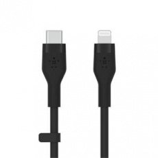 Belkin USB-C kabel s lightning konektorem, 2m, černý - Flex