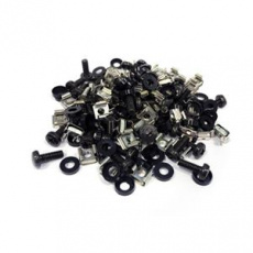 DATACOM Montážní sada  M6  (50ks / bal.) - 16mm BLACK DATACOM Montážní sada  M6  (50ks / bal.) - 16mm BLACK