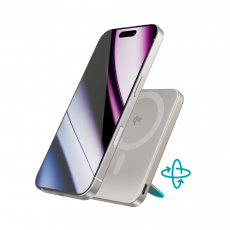 Epico Qi2 5000mAh Alu Mag+ Stand PB EM52 - titan Epico Qi2 5000mAh Alu Mag+ Stand PB EM52 - titan