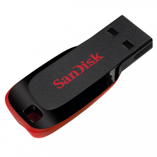 SanDisk Cruzer Blade/64GB/USB 2.0/USB-A/Černá