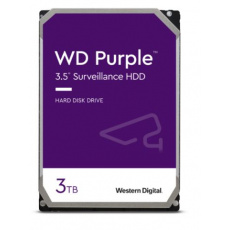 WD Purple/3 TB/HDD/3.5"/SATA/5400 RPM/3R
