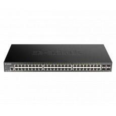 D-Link DGS-1250-52X 48-port Gigabit Smart Managed Switch with 4x 10G SFP+ ports D-Link DGS-1250-52X 48-port Gigabit Smart Managed Switch with 4x 10G SFP+ ports