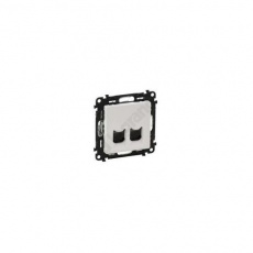 Valena LIFE 2-zásuvka dat. LCS RJ45 Cat.6A bílá Valena LIFE 2-zásuvka dat. LCS RJ45 Cat.6A bílá