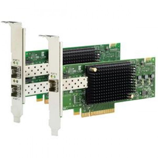 Lenovo ThinkSystem Emulex LPe32002-M2-L PCIe 32Gb 2-Port SFP+ Fibre Channel Adapter