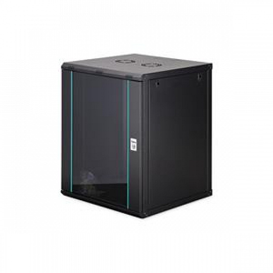 DIGITUS DN-37115 Nástěnná skříň 16U, Dynamic-N, 19", 600x600mm, nesmontovaná černá (RAL 9005)