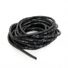 GEMBIRD Organizér kabelů, 10 m, black