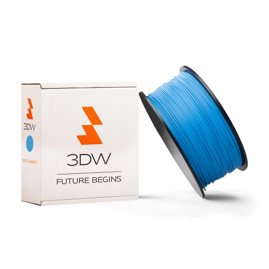 3DW - ABS filament 2,9mm modrá, 1kg, tisk 220-250°C