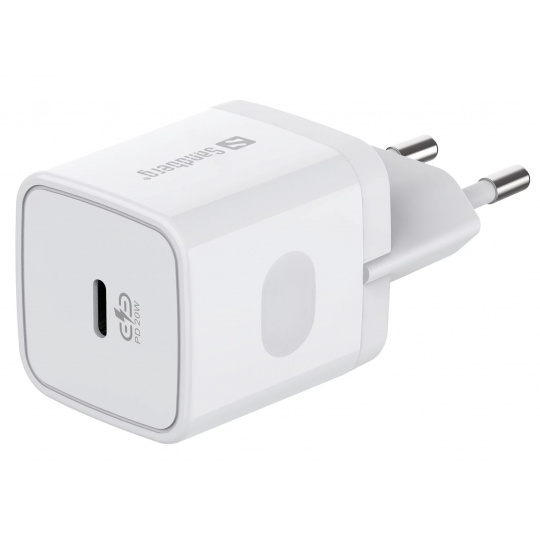 Sandberg USB-C AC Charger PD20W, bílá