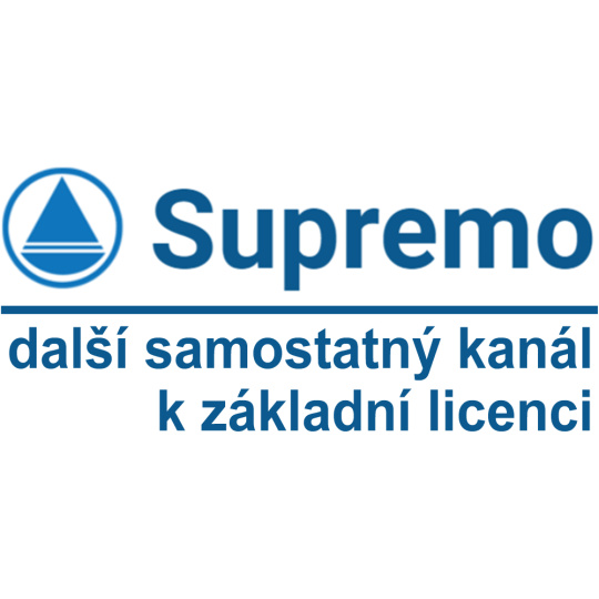 SW Supremo Business, další samostatný kanál - 1 Year (1 další samostatný kanál k základní licenci)