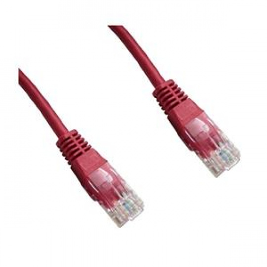 DATACOM Patch cord UTP CAT6 5m červený