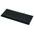 Logitech K280e/Drátová USB/US layout/Černá