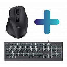 TRUST PRIMO KEYBOARD + FYDA MOUSE TRUST PRIMO KEYBOARD + FYDA MOUSE