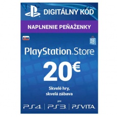 PlayStation Live Cards 20 EUR Hang pro SK PS Store PlayStation Live Cards 20 EUR Hang pro SK PS Store