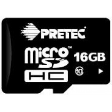 Pretec MicroSDHC 16GB CLASS 10 + SD adaptér Pretec MicroSDHC 16GB CLASS 10 + SD adaptér