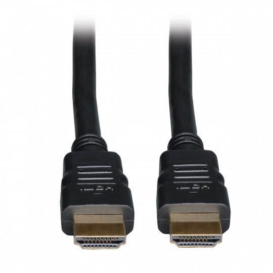 Kabel HDMI vysokorychlostní + Ethernet, digitální video+zvuk, UHD 4K (Samec/Samec), 7.62m