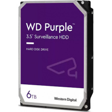 WD Purple/6 TB/HDD/3.5"/SATA/5400 RPM/3R