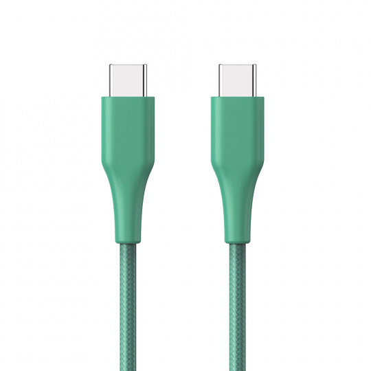 ER POWER kabel USB-C/C GRS 60W 120cm zelený