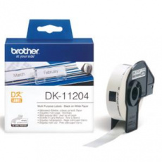 Brother - DK-11204 (papírové/univerzální štítek-400 ks) 17 x 54mm
