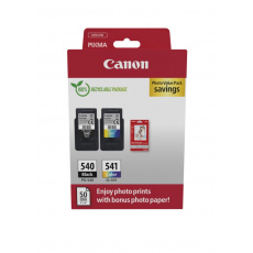 Canon cartridge PG-540/CL-541 + fotopapír GP-501/Photo Value Pack/
