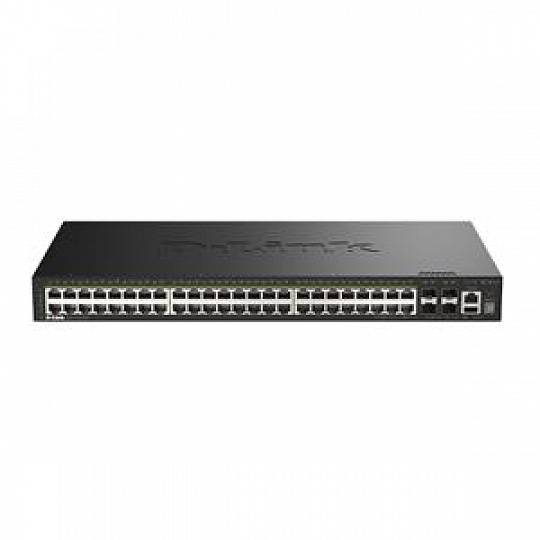 D-Link DGS-1530-52P/E, 48-Port Gigabit Stackable Smart Managed PoE Switch D-Link DGS-1530-52P/E, 48-Port Gigabit Stackable Smart Managed PoE Switch