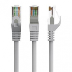 Gembird UTP Cat6 Patch kabel, šedý, 0,5m Gembird UTP Cat6 Patch kabel, šedý, 0,5m