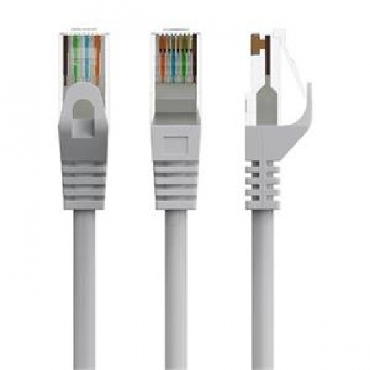 Gembird UTP Cat6 Patch kabel, šedý, 0,5m