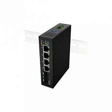 LANBERG SWITCH ILGE-4P-2S-90 LEHKÝ PRŮMYSLOVÝ POE 1XBT 3XAT 2XSFP DIN GIGABITOVÝ ETHERNET
